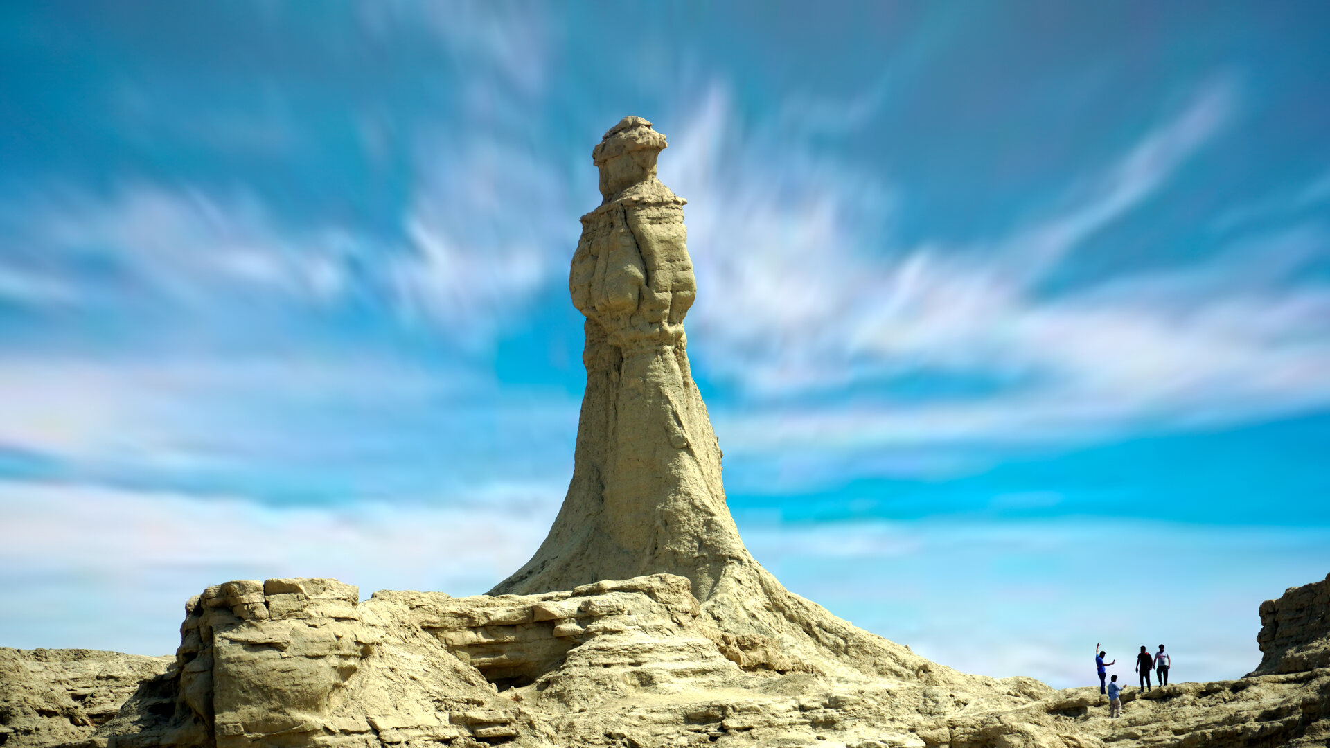 Hingol landscape on the approach to Hinglaj Mata