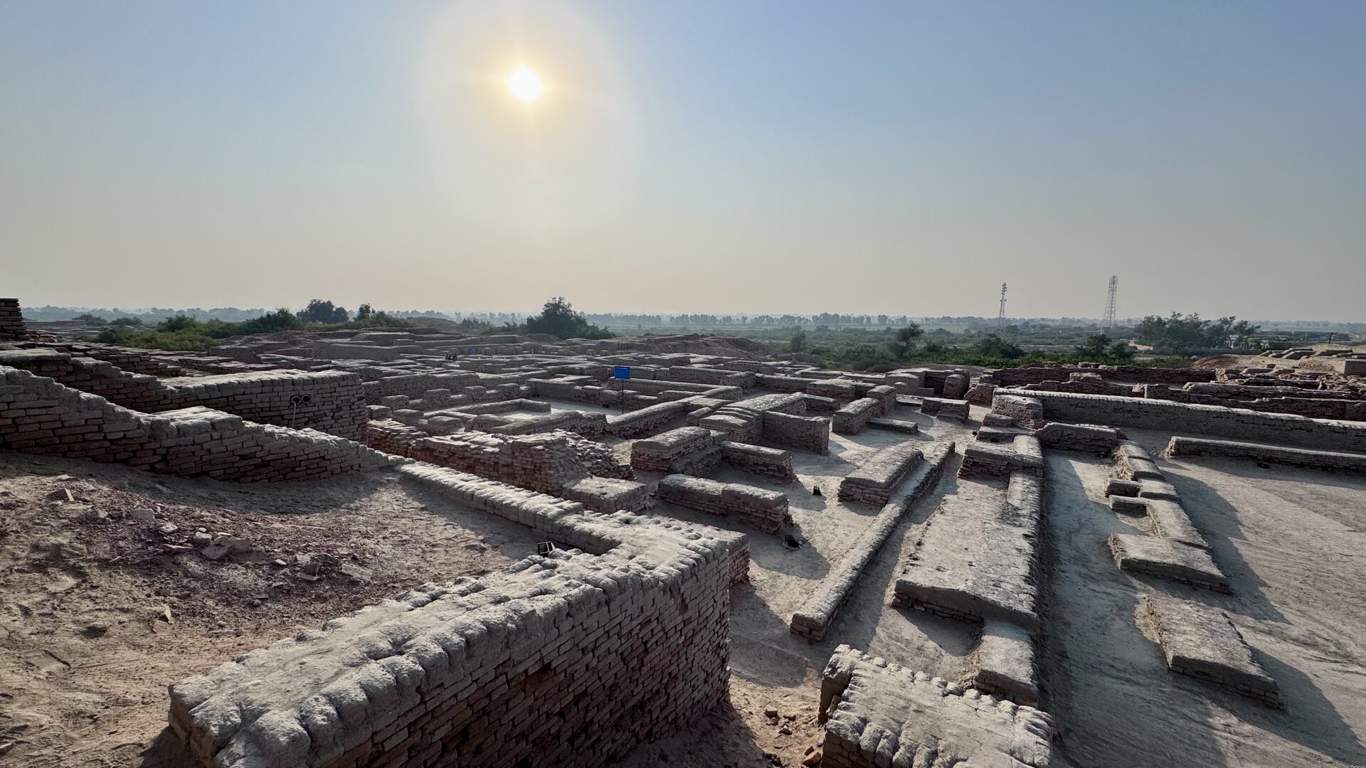 Archaeological ruins at Mohenjo-daro