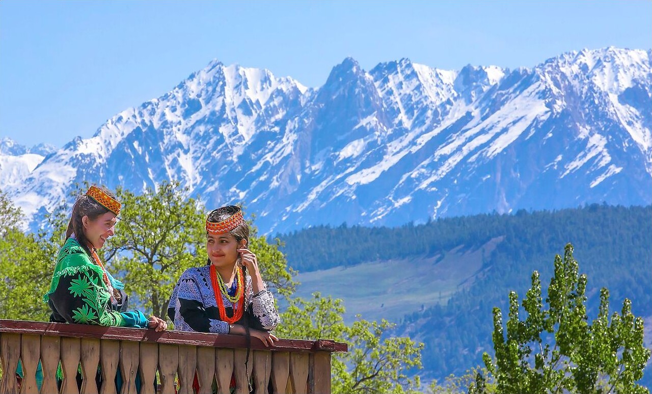 Chitral and Kalash valley landscape